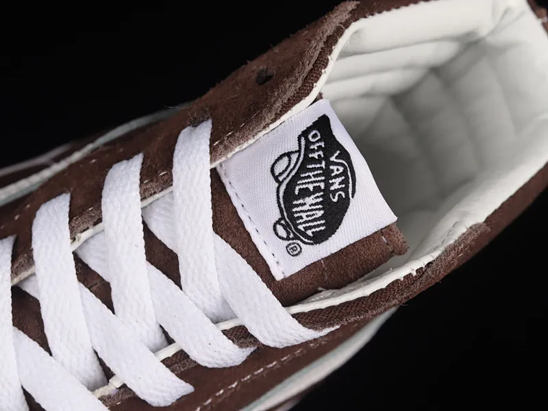 All Categories Vans Vans Series Vans Hi Vans High Top Vans Sk8-Hi Mocha Brown Vans Official Japanese Style High Top Casual Canvas Shoes VN0A5JMJ8EE